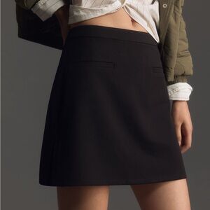 NWT Anthropologie WAYF Mini Suiting Skirt